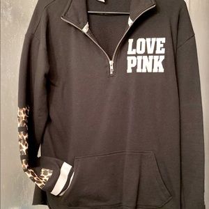 Victoria’s Secret PINK 1/2 zip sweatshirt